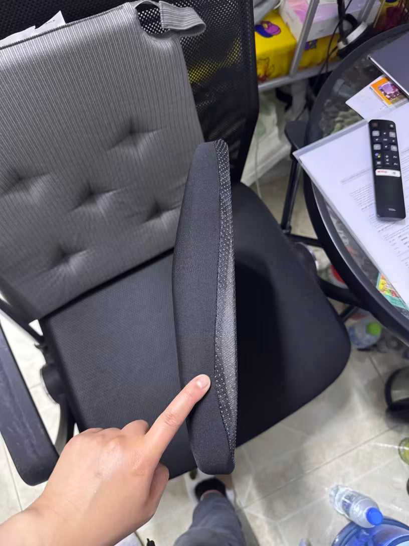 Ergonomic Memory Foam Seat Cushion  -Car & Office Back Support