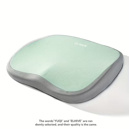 Ergonomic Memory Foam Seat Cushion  -Car & Office Back Support